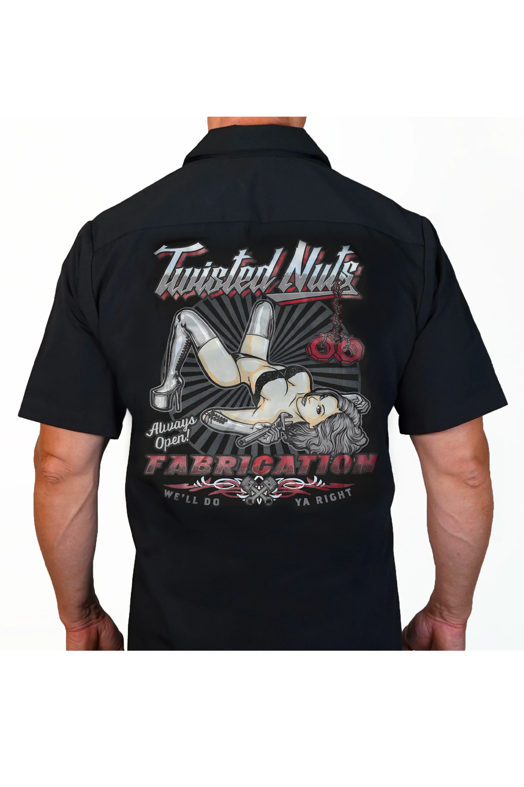 Men&#39;s Twisted Nuts Work Shirt