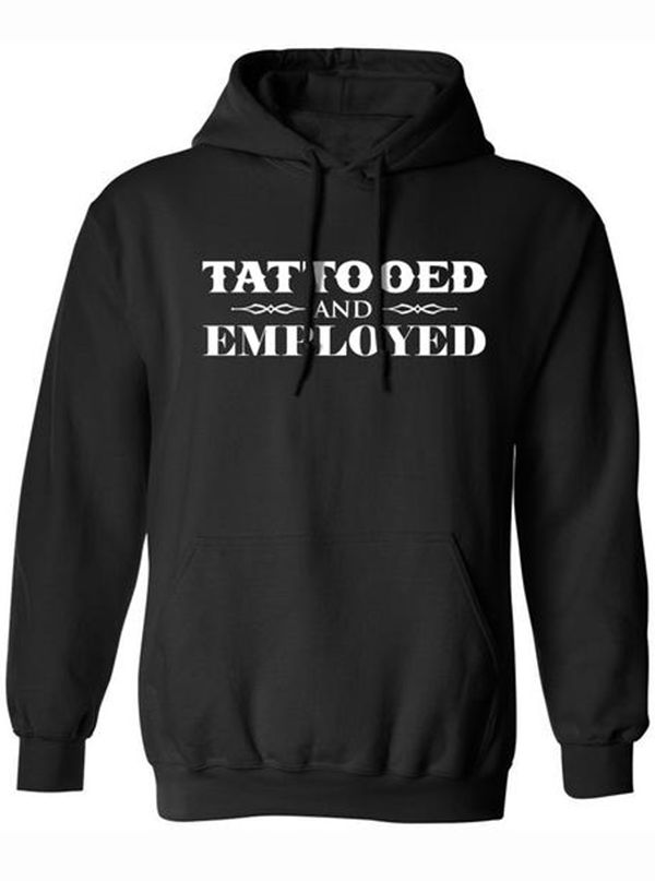 Women&#39;s Tattooed &amp; Employed Pullover Hoodie By Steadfast Brand