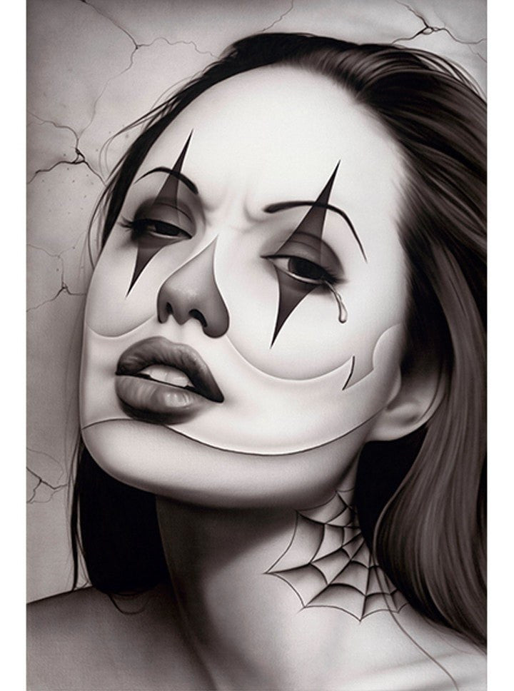 &quot;Tears Of A Clown&quot; Print by Spider for Black Market Art - www.inkedshop.com