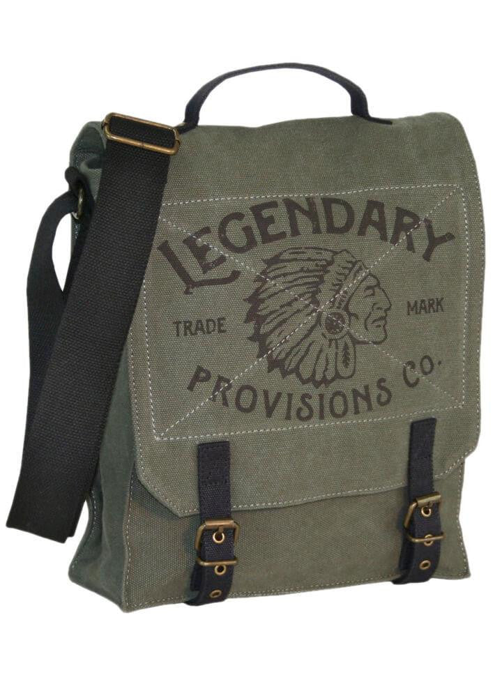 &quot;Legendary Provisions&quot; Vintage Field Bag by Trixie &amp; Milo - www.inkedshop.com