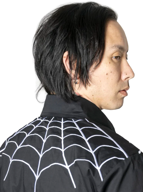Men&#39;s Spiderweb Western Shirt