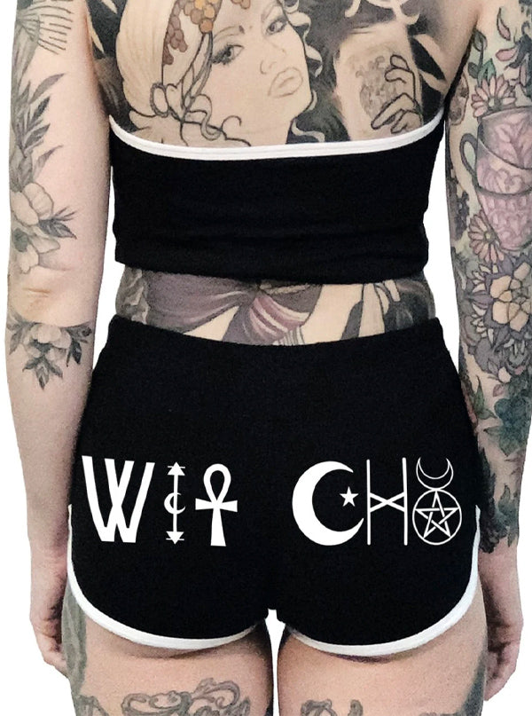 Women&#39;s Witch Symbols Shorts