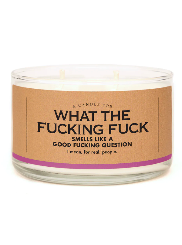 What the Fucking Fuck Candle