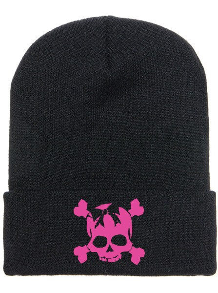&quot;Skully&quot; Beanie by Beautiful Disaster (More Options) - www.inkedshop.com