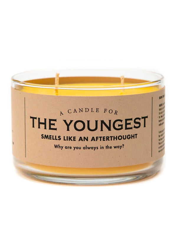 The Youngest Child Candle