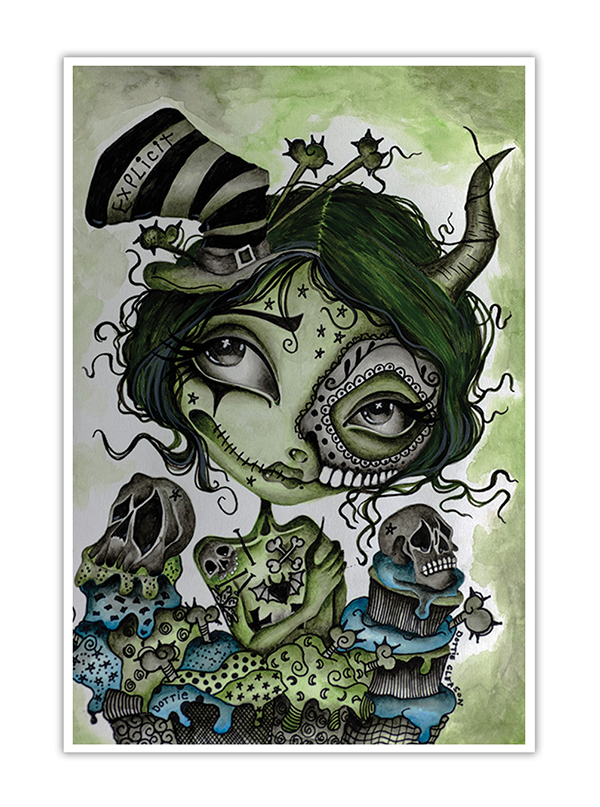 Explicit Zombie Girl by Dottie Gleason