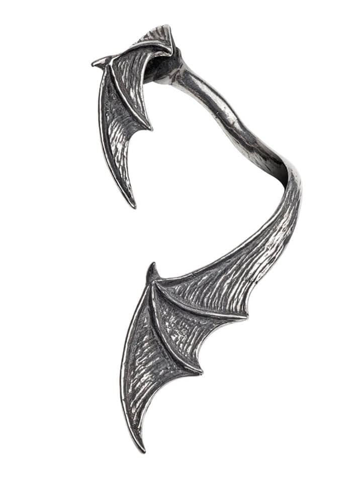 &quot;A Night With Goethe&quot; Ear Wrap by Alchemy of England (Pewter) - www.inkedshop.com