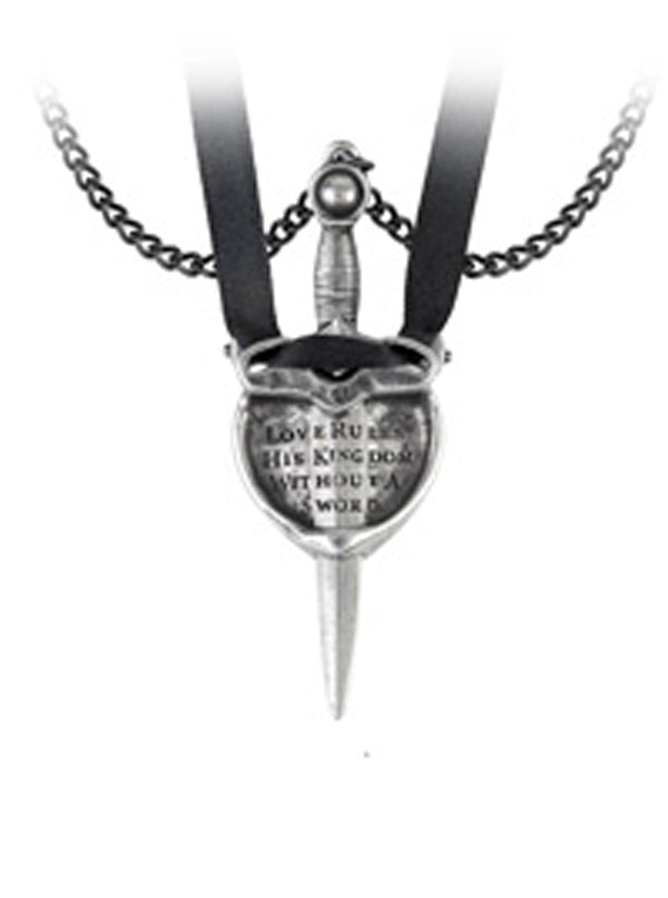 Love Is King Two Part Necklace