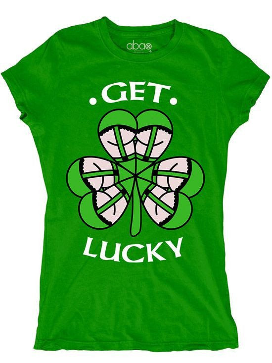 Women&#39;s &quot;Get Lucky&quot; Tee by ABAO (More Options) - www.inkedshop.com