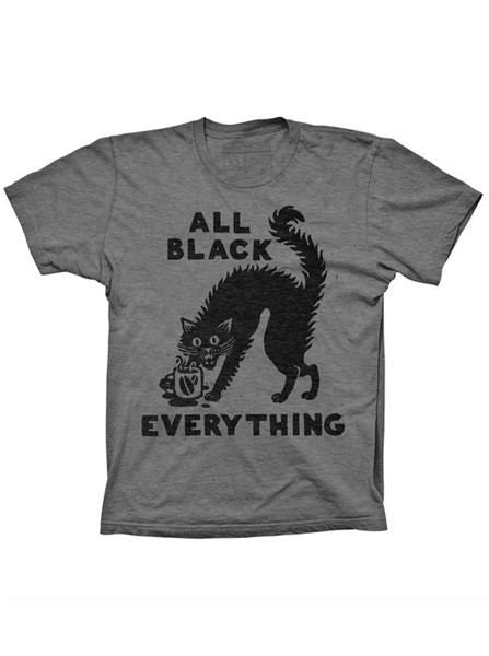Men&#39;s &quot;All Black Everything&quot; Tee by Pyknic (Heather Grey) - www.inkedshop.com
