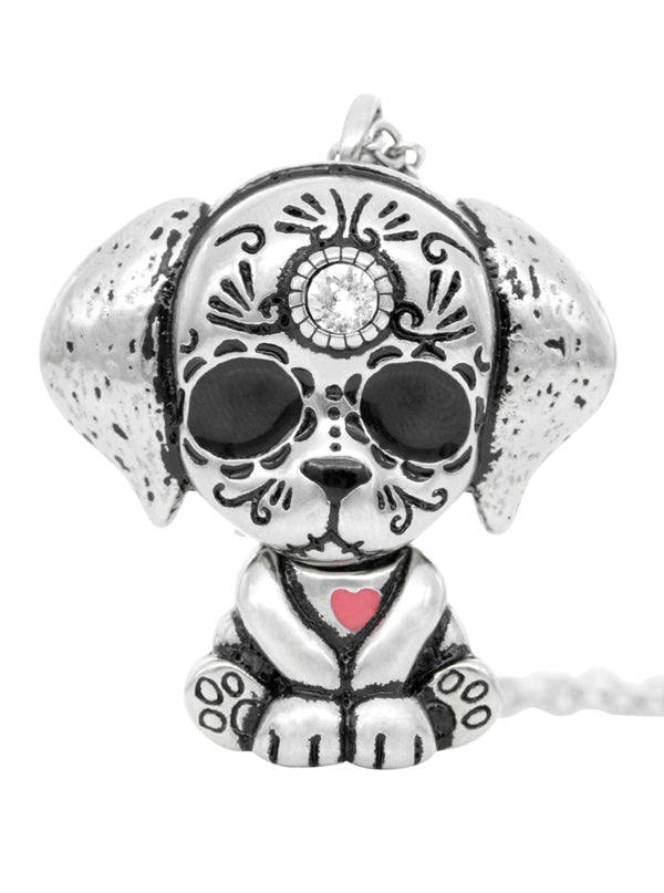 Day of the Dead Heart Interchangeable Necklace