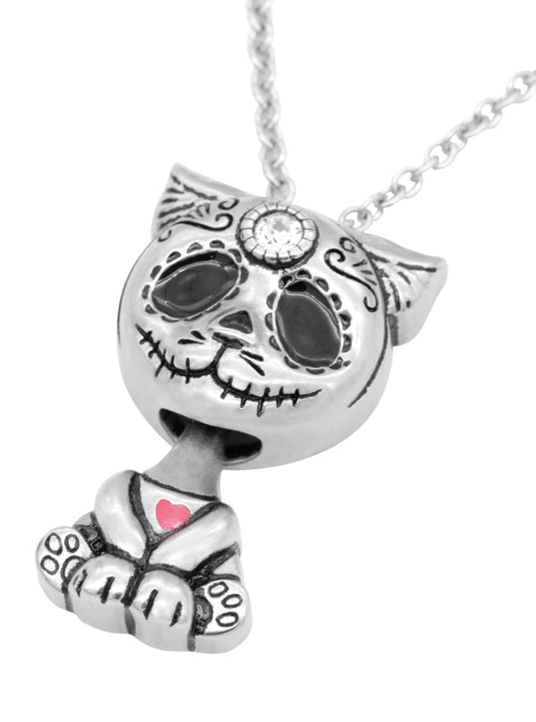 Day of the Dead Heart Interchangeable Necklace