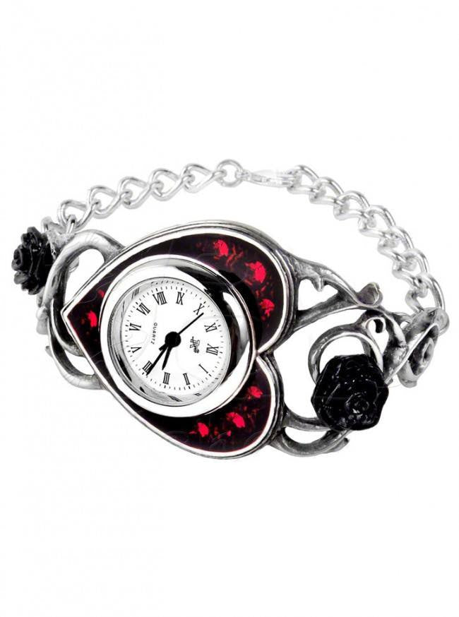 &quot;Bed Of Blood Roses&quot; Watch by Alchemy of England - www.inkedshop.com