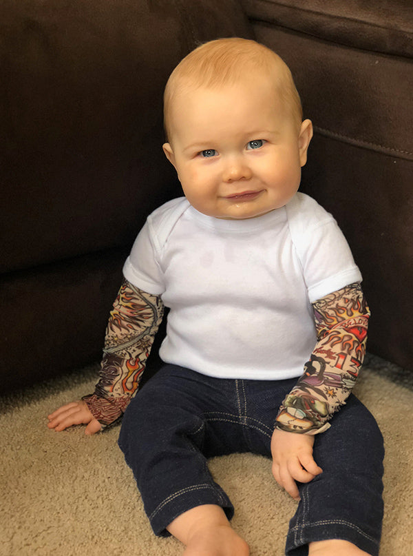 Infant Tattoo Sleeve Onesie