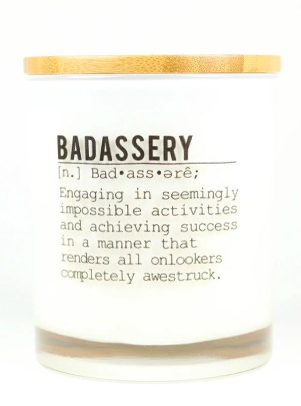 Badassery Candle