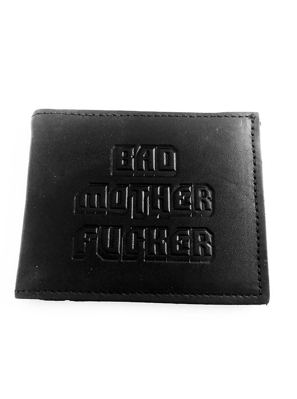 Bad Mother Fucker Bi-Fold Leather Wallet