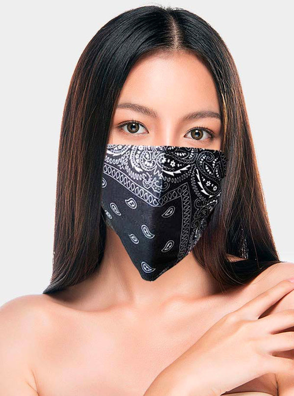 Bandana Print Face Mask