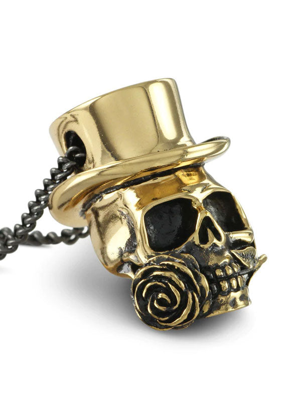Baron Samedi Skull Necklace