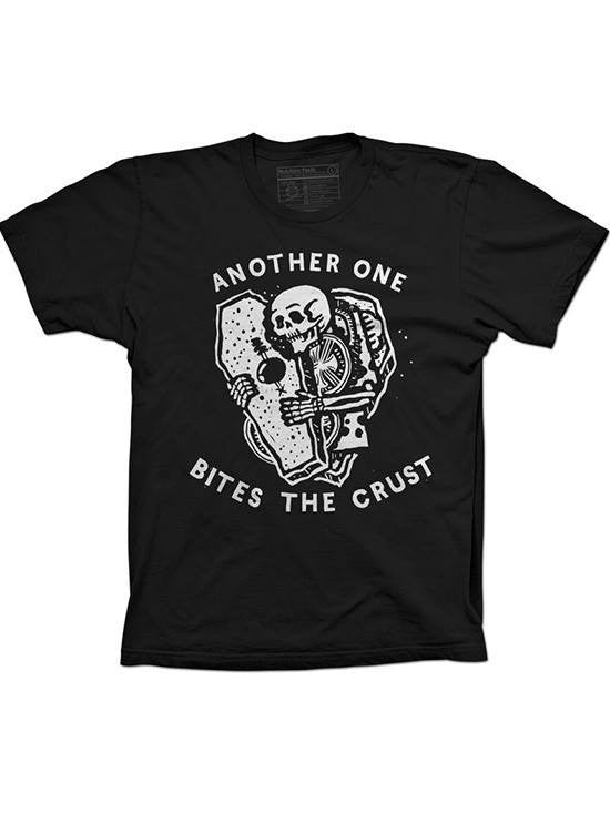 Men&#39;s &quot;Another One Bites The Crust&quot; Tee by Pyknic (Black) - www.inkedshop.com