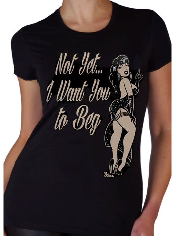 Women&#39;s Not Yet... I Want You To Beg Collection