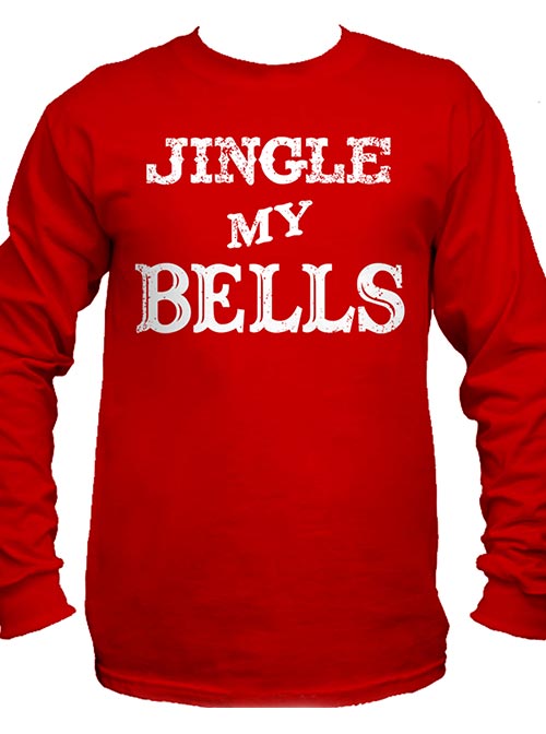 Men&#39;s Jingle My Bells Long Sleeve Tee