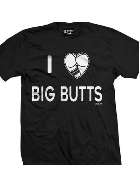 Men&#39;s I Love Big Butts Tee