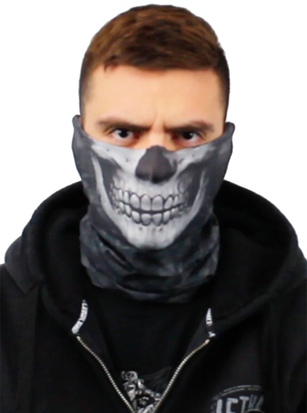 Black Skull Face Mask