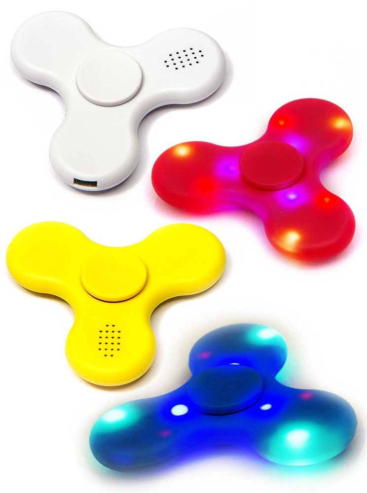 Bluetooth Speaker Light Up Fidget Spinner