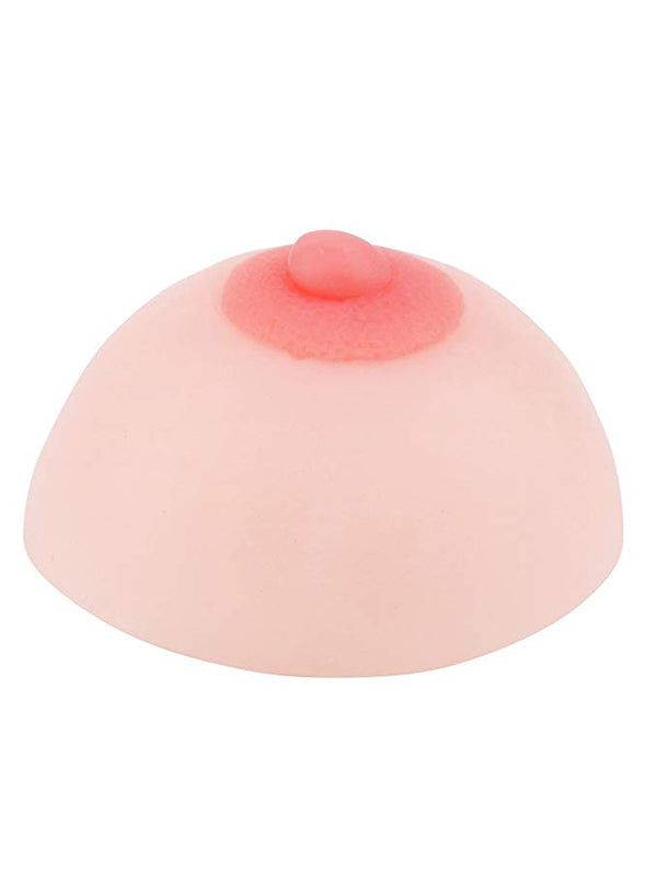 Boobie Squishy Stress Ball Toy (Pink)