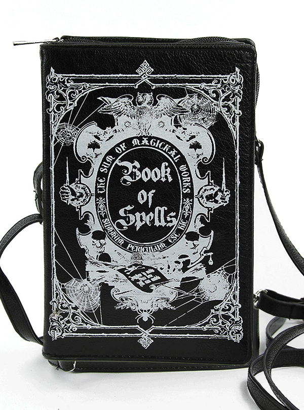 Book Of Spells Glow In The Dark Crossbody Bag