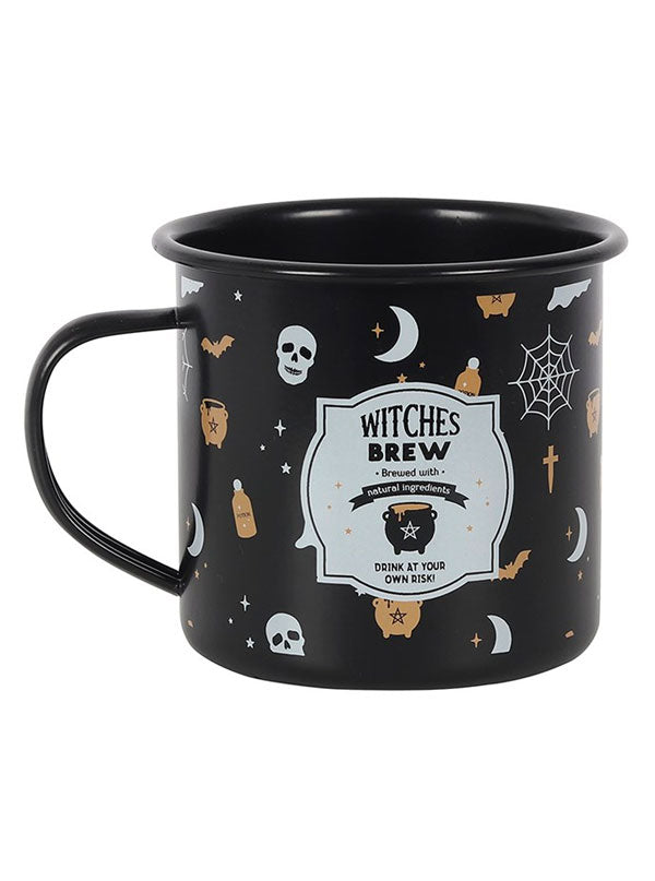 Witches Brew Enamel Mug