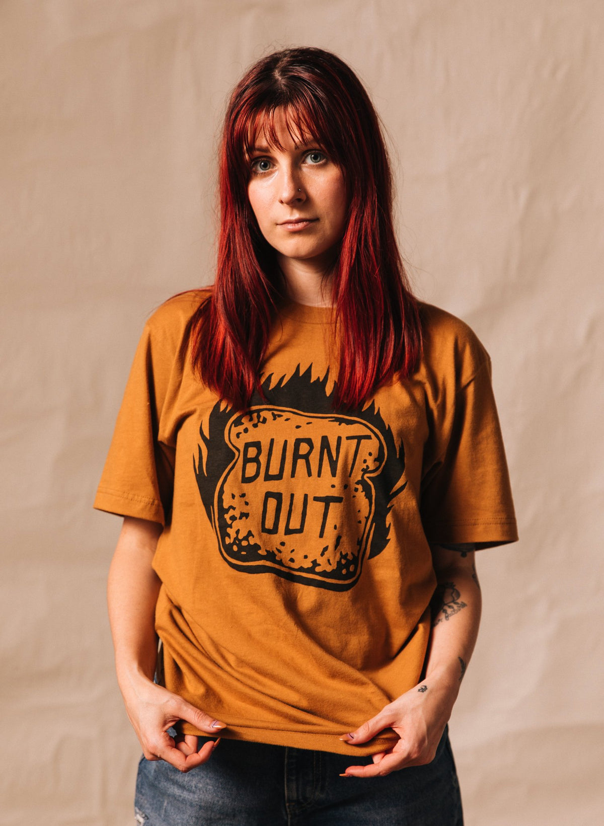 Unisex Burnt Out Tee