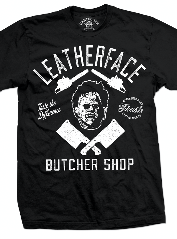 Men&#39;s Leatherface Butcher Shop Tee