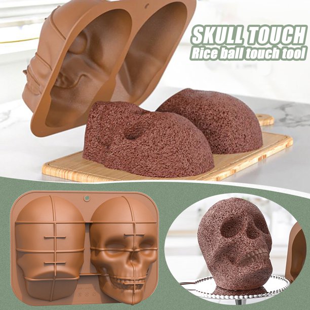 Skull Head Silicone Cake Mold