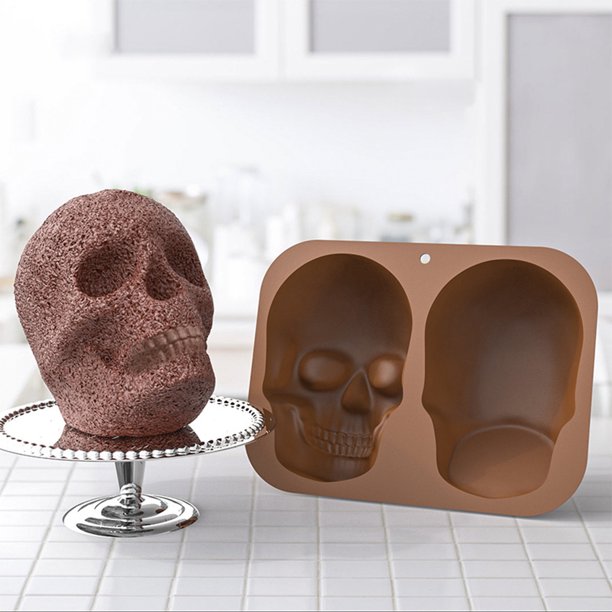 Skull Head Silicone Cake Mold