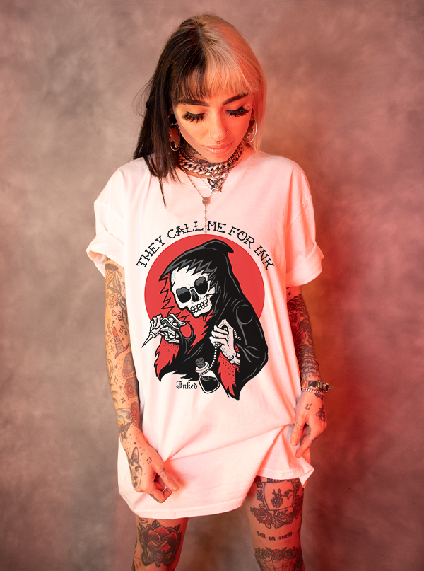 Unisex Call Me For Ink Tee