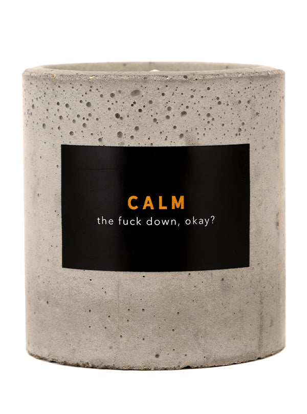 Calm Concrete Candle