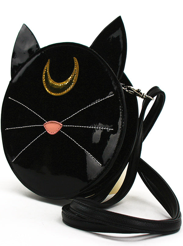 Mystical Black Cat Crossbody Bag
