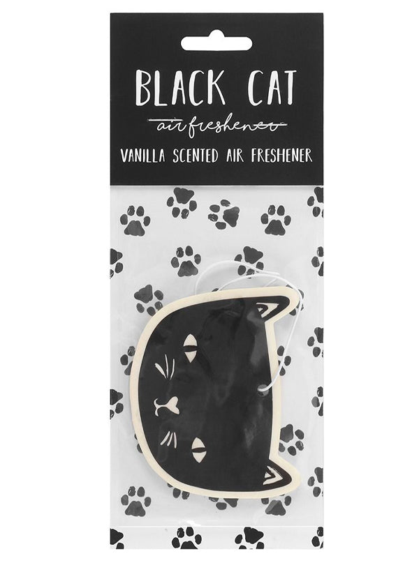 Black Cat Vanilla Scented Air Freshener