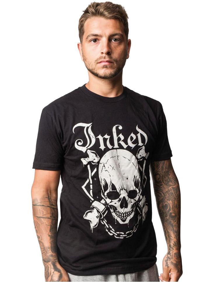 Men&#39;s Skull And Chains Tee