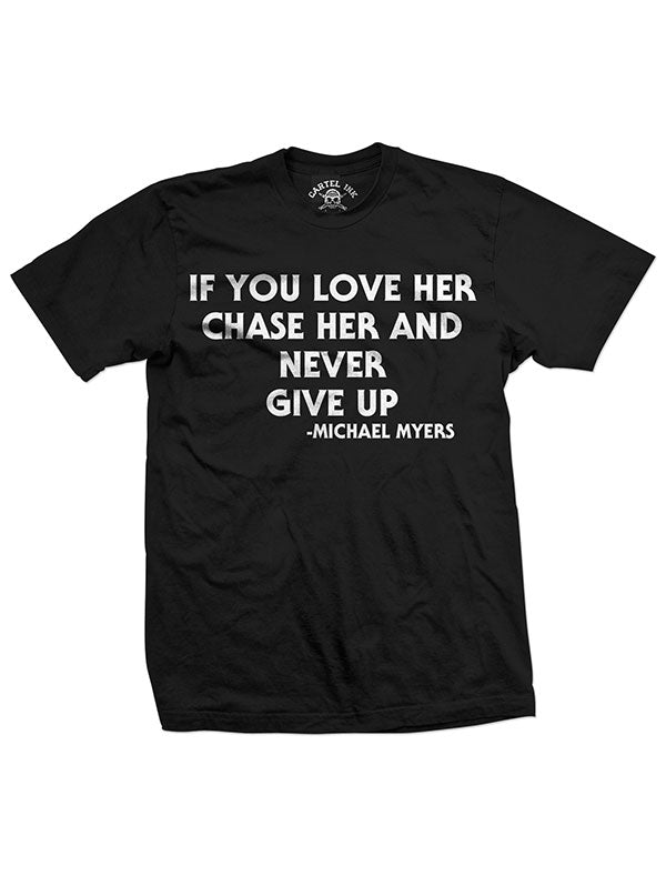 Men&#39;s Never Give Up Tee