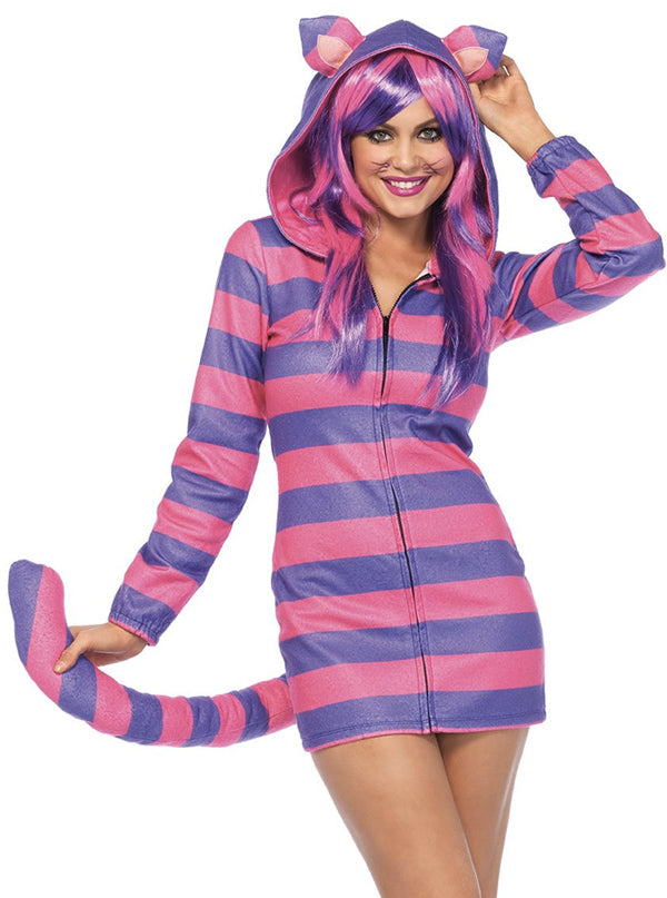 Women&#39;s Cozy Cheshire Cat Costume