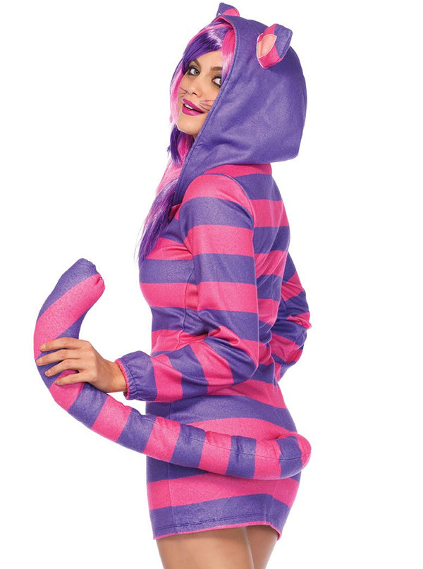 Women&#39;s Cozy Cheshire Cat Costume