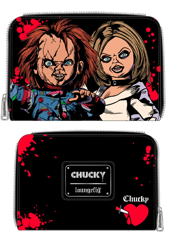 Bride of Chucky Zip Around Wallet