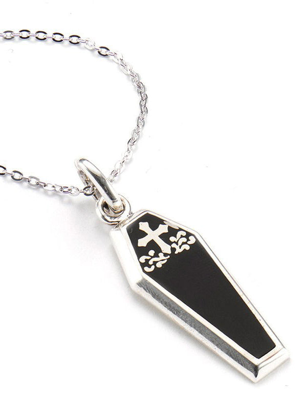 Black Coffin Necklace