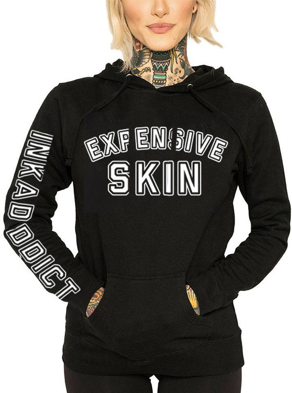 Women&#39;s Expensive Skin College Hoodie