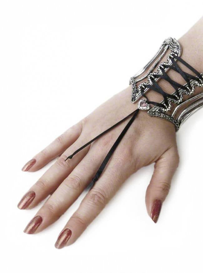 &quot;Tightlace Corset&quot; Bangle by Alchemy of England - www.inkedshop.com
