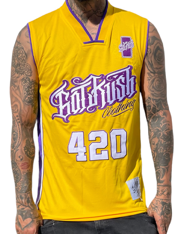 Men&#39;s Creed Lakers Basketball Jersey