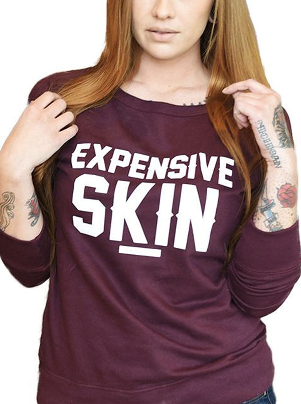 Women&#39;s Expensive Skin Crewneck Sweatshirt