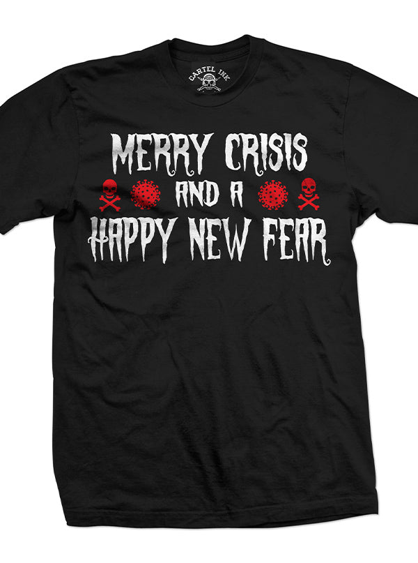 Men&#39;s Merry Crisis, Happy New Fear Tee